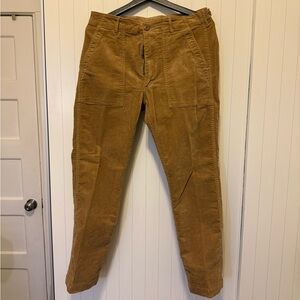 Orslow corduroy fatigue pants